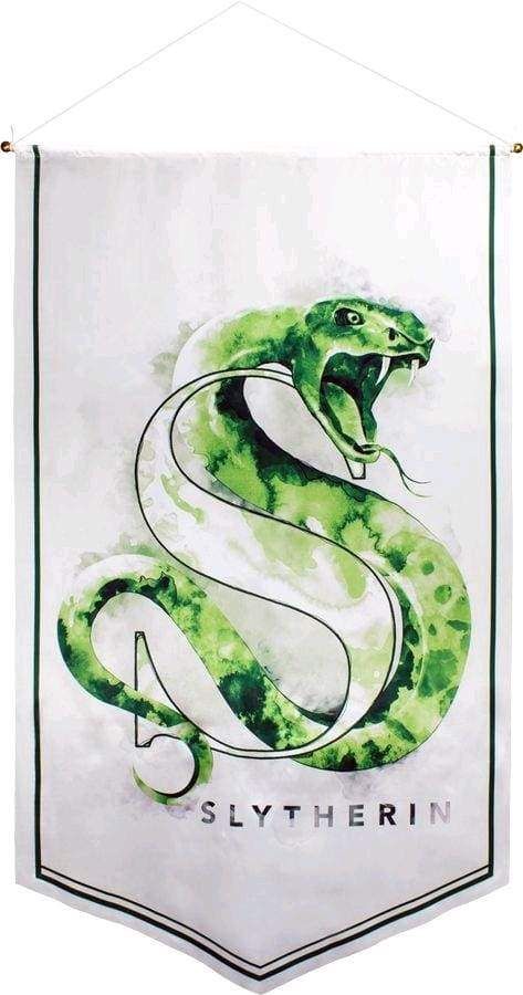 Image Harry Potter - Slytherin Watercolour Satin Banner