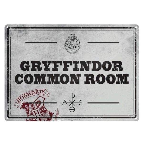 Image Harry Potter - Tin Sign Small Common Room