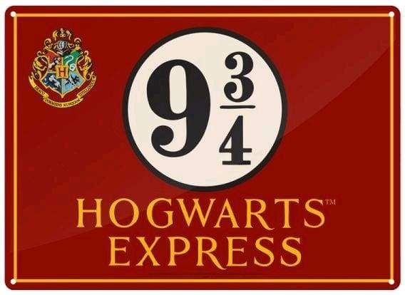 Image Harry Potter - Tin Sign Small Hogwarts Express