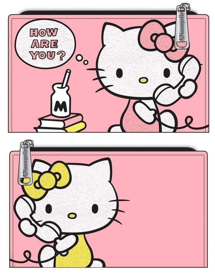 Image Hello Kitty - How Are You Pink Bifold Wallet