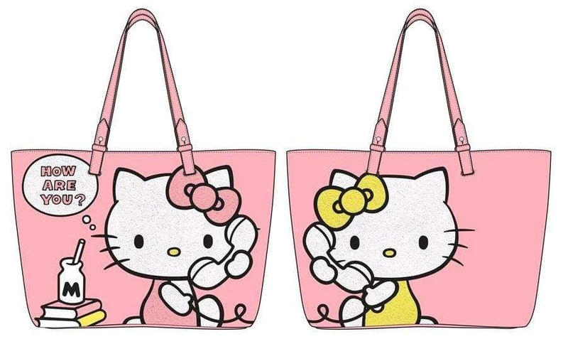 Image Hello Kitty - How Are You Pink Tote Bag