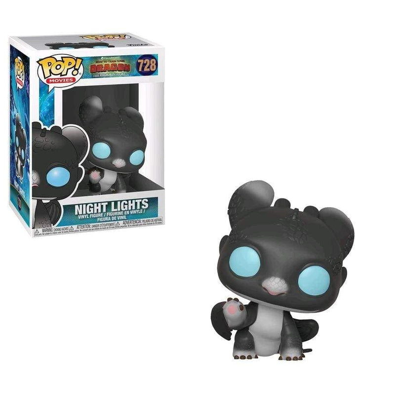 Image How to Train Your Dragon 3: The Hidden World - Night Lights Black & Blue Pop! Vinyl Figure