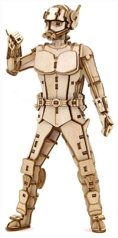 Image Incredibuilds Marvel - Ant Man & the Wasp 3D Wood Model