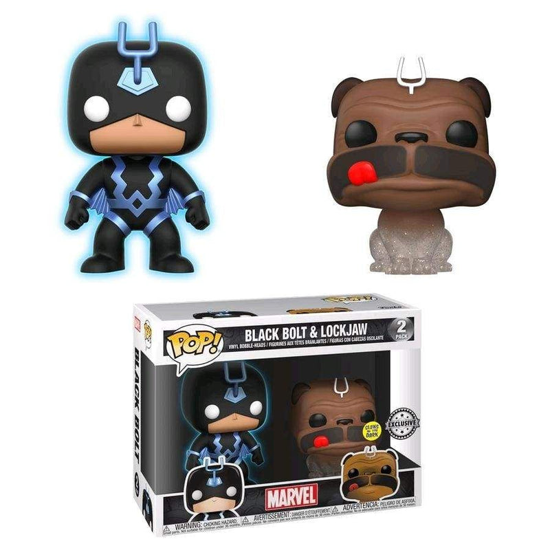 Image Inhumans - Black Bolt GW & Lockjaw TR Pop! 2pk RS