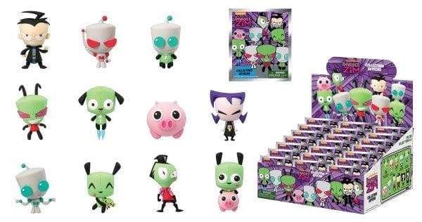 Image Invader Zim - 3D Figural Keychain s01 Blind Bag