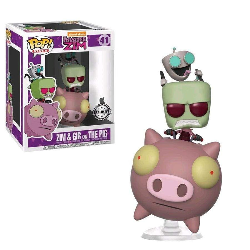 Image Invader Zim - Zim & GIR on The Pig Pop! Ride RS