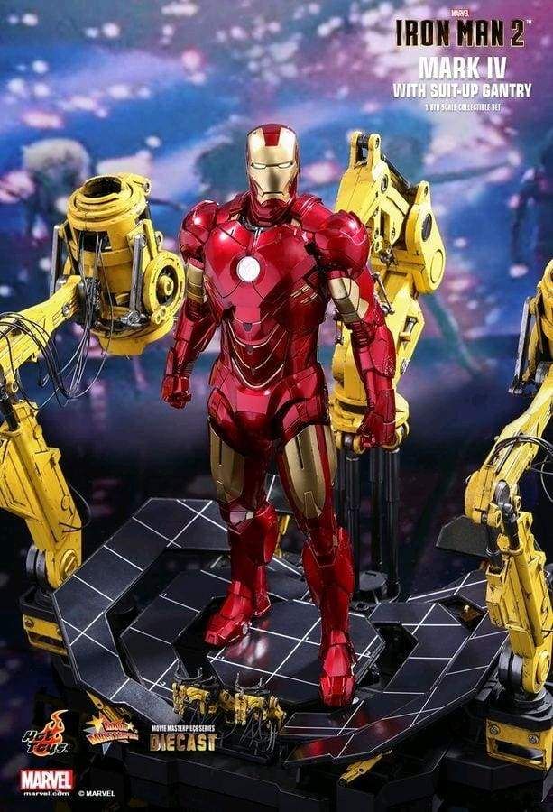 Image Iron Man 2 - Mk 4 With Suit-Up Gantry Diecast 12