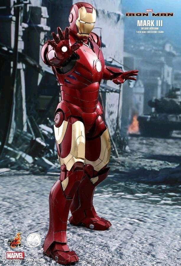 Image Iron Man - Mark III Deluxe 1:4 Scale Action Figure
