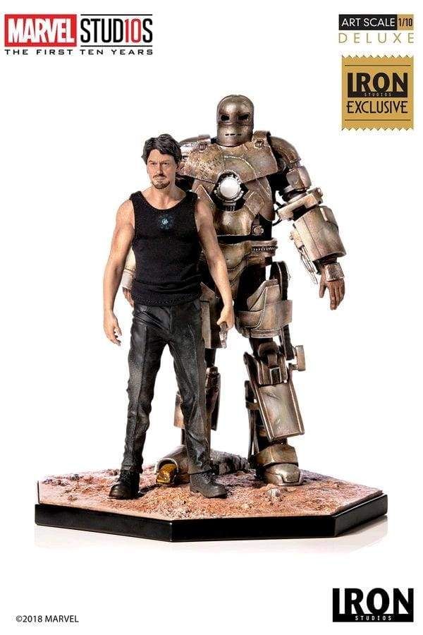 Image Iron Man - Tony Stark & Mark I 1:10 Scale Statue Exclusive