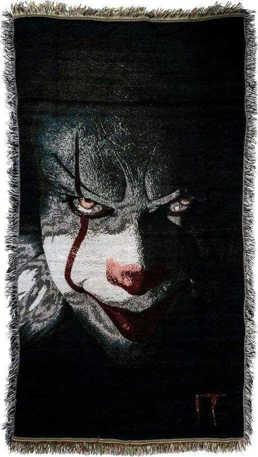 Image It (2017) - Pennywise Face Throw Rug (92 x 147cm)