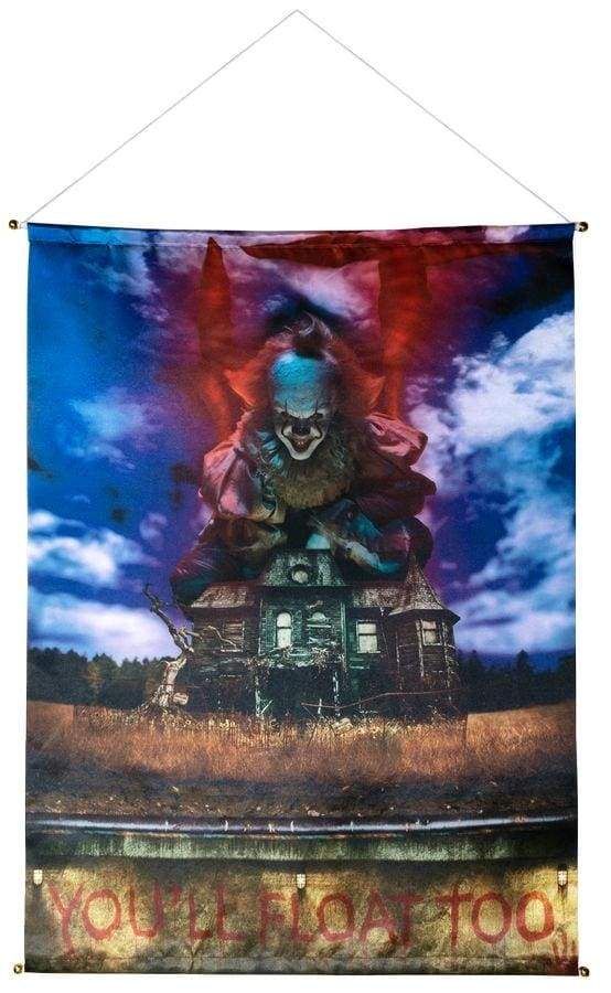 Image It (2017) - Pennywise Satin Banner