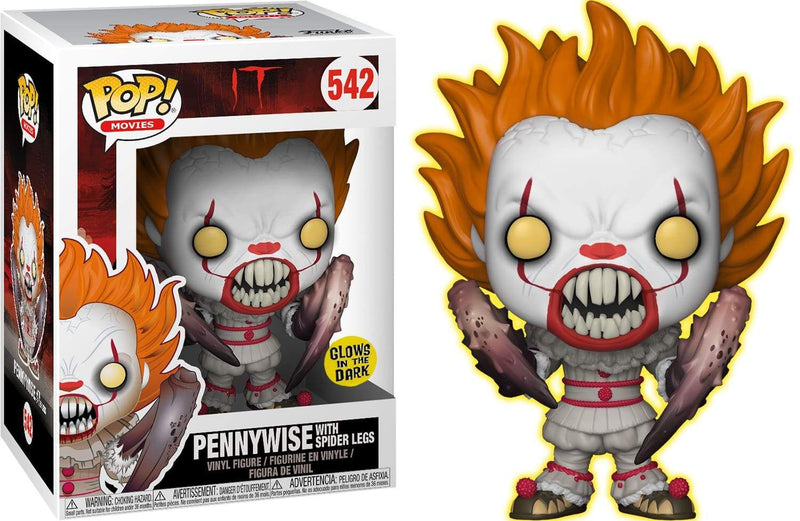 Image It (2017) - Pennywise Spider Legs Glow US Exclusive Pop! Vinyl [RS]