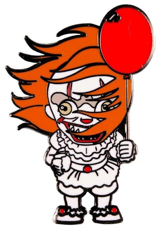 Image It (2017) - Pennywise Sweeping Hair Chibi Enamel Pin