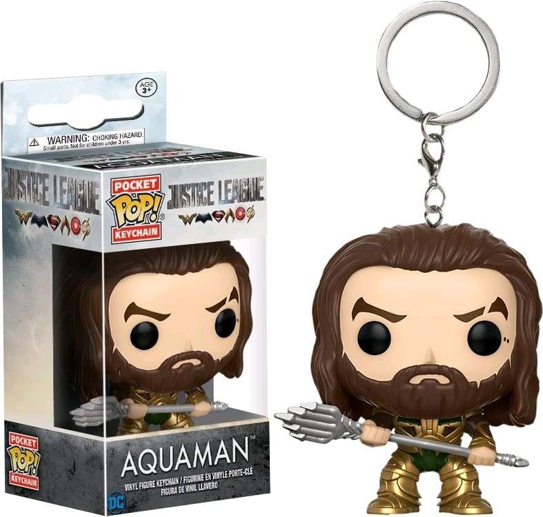 Image JL Movie - Aquaman Pop! Keychain