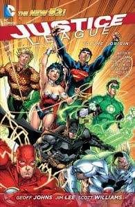 Image JUSTICE LEAGUE TP VOL 01 ORIGIN (N52)