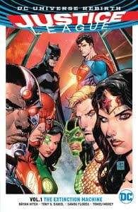Image JUSTICE LEAGUE TP VOL 01 THE EXTINCTION MACHINES (REBIRTH)