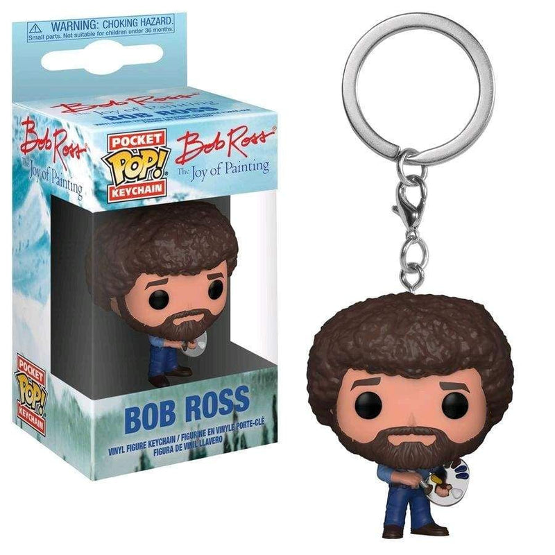 Image Joy of Painting - Bob Ross Pop! Keychain