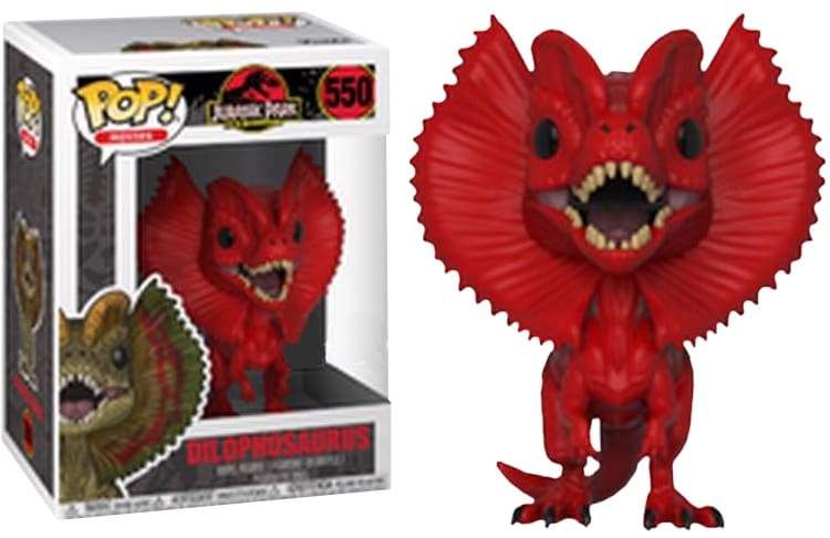 Image Jurassic Park - Dilophosaurus Red Pop! RS