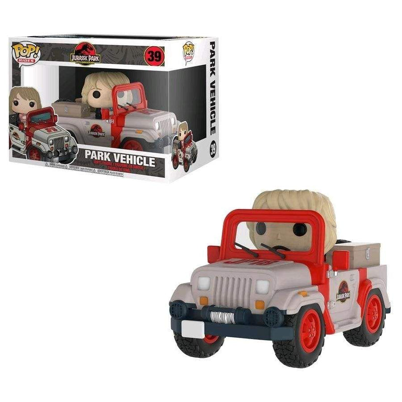 Image Jurassic Park - Park Vehicle with Ellie Pop! Ride