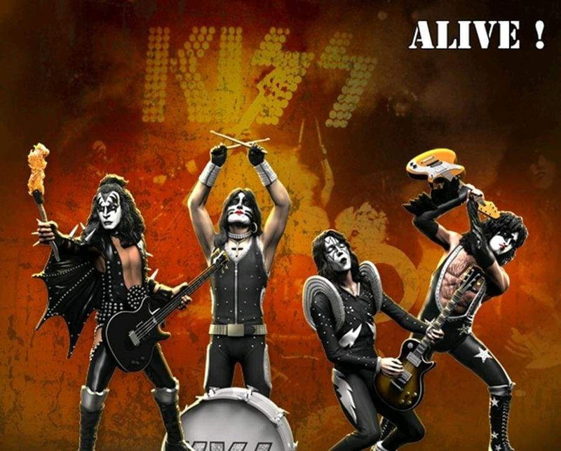 Image KISS - Alive Rock Iconz Statues Set of 4