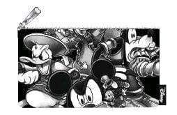 Image Kingdom Hearts - Black & White Pencil Case