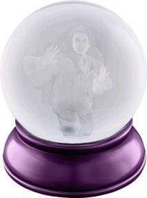 Image Labyrinth - Sarah etched in Crystal Ball Replica