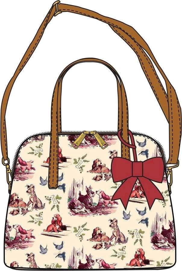 Image Lady and the Tramp - Print Mini Handbag