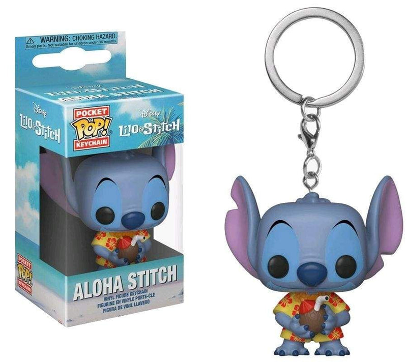 Image Lilo & Stitch - Aloha Stitch Pocket Pop! Keychain [RS]