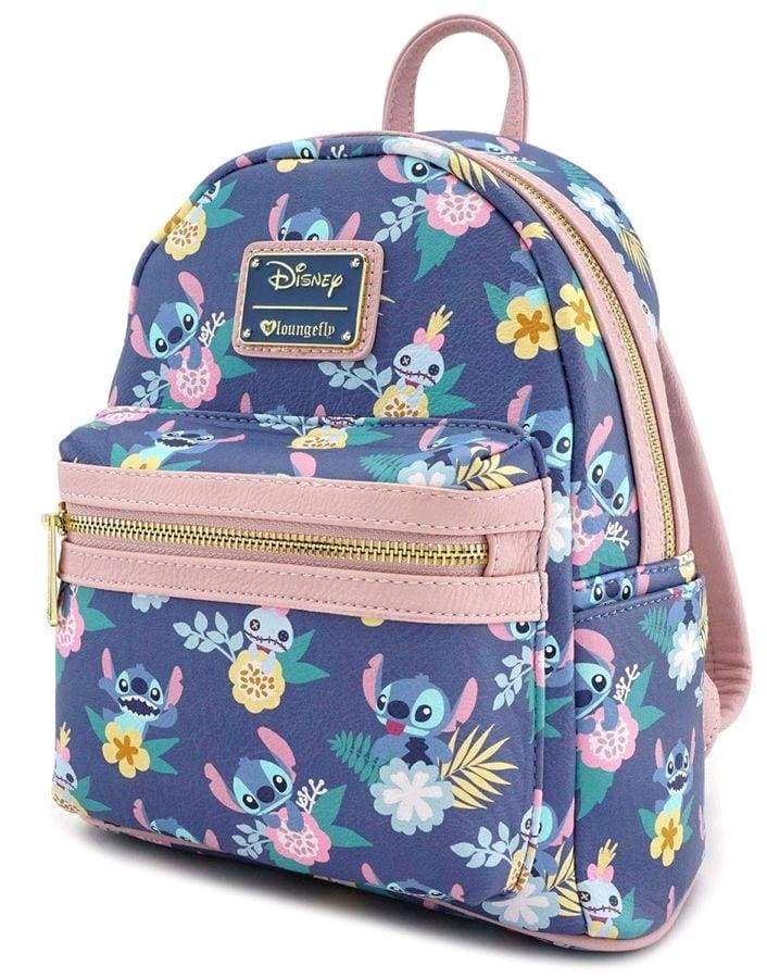 Image Lilo and Stitch - Scrump Floral Mini Backpack