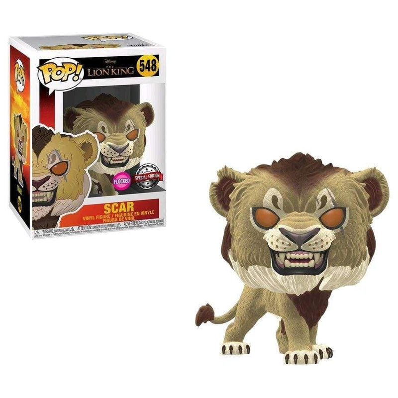 Image Lion King (2019) - Scar Flocked US Exclusive Pop! Vinyl [RS]