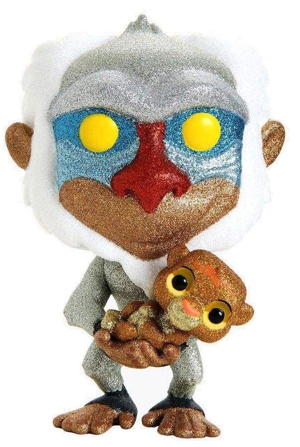 Image Lion King - Rafiki Diamond Glitter US Exclusive Pop! Vinyl [RS]