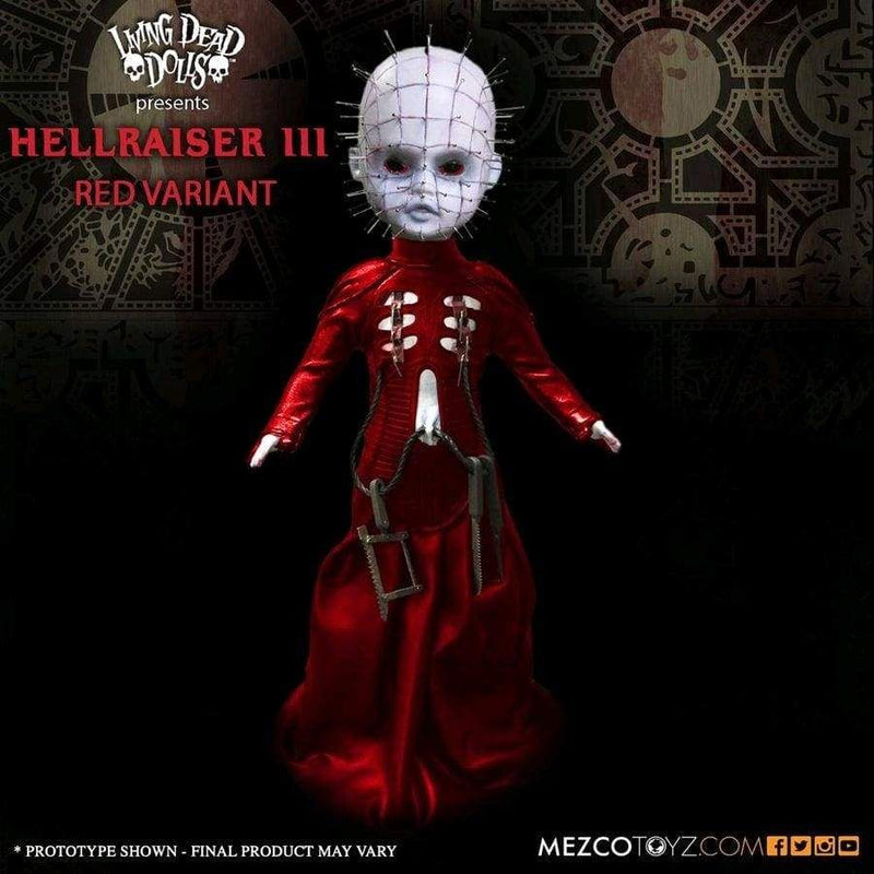 Image Living Dead Dolls Pinhead Red Exclusive Figure