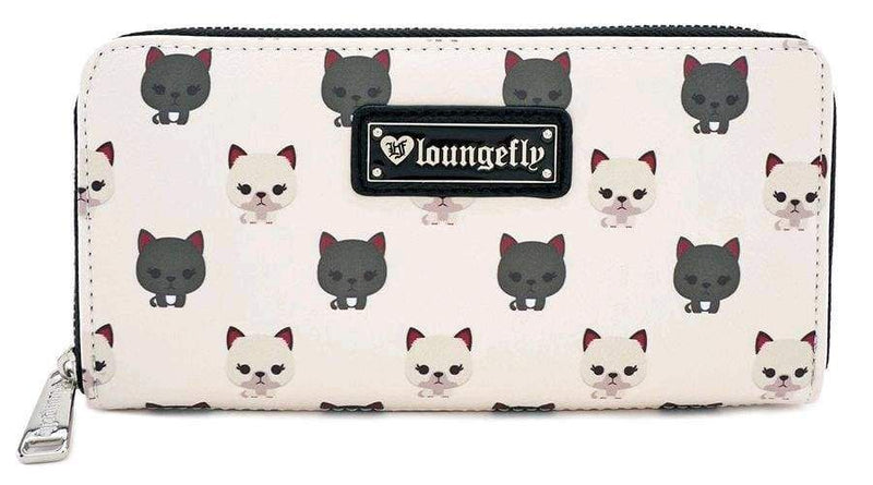Image Loungefly Cats Zip-Around Wallet