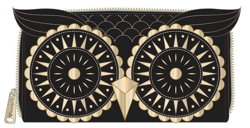 Image Loungefly - Owl Zip-Around Wallet