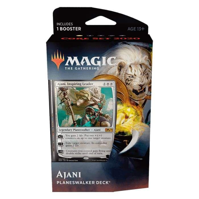 Image Magic the Gathering: Core Set 2020 Ajani Planeswalker Deck