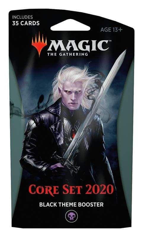 Image Magic the Gathering: Core Set 2020 Black Theme Booster