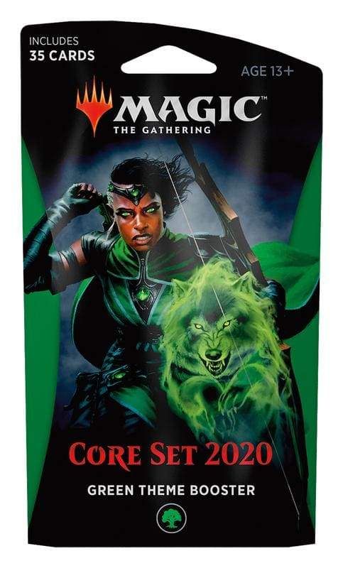 Image Magic the Gathering: Core Set 2020 Green Theme Booster