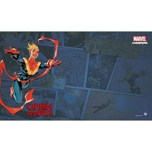 Image Marvel Champions LCG Captain Marvel Game Mat