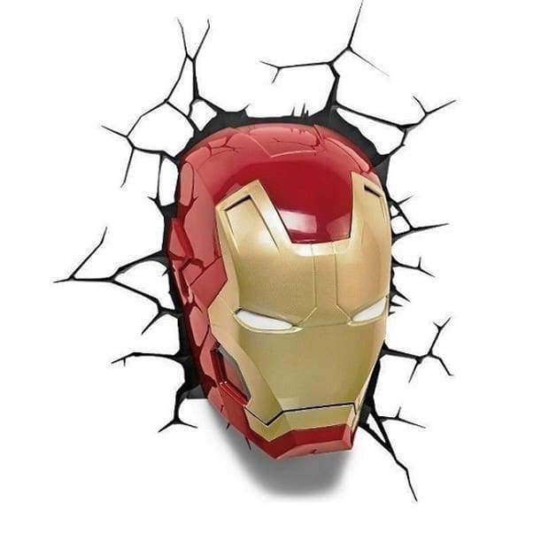 Image Marvel - Iron Man 3 Mask 3D Deco Light