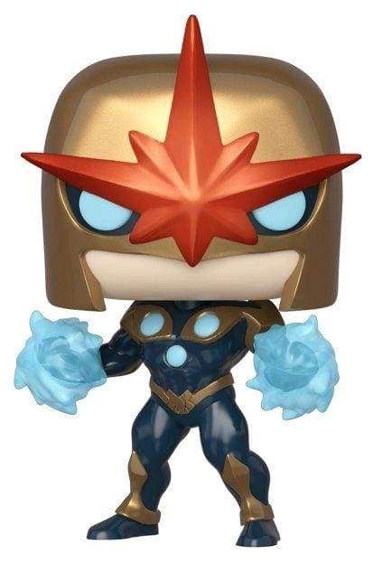 Image Marvel - Nova Metallic Pop! Vinyl