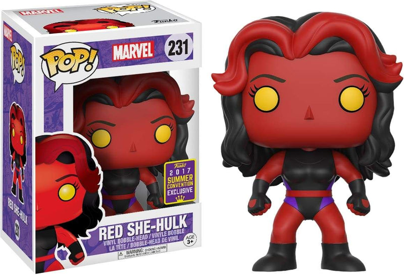 Image Marvel - Red She-Hulk SDCC 2017 US Exclusive Pop! Vinyl [RS]
