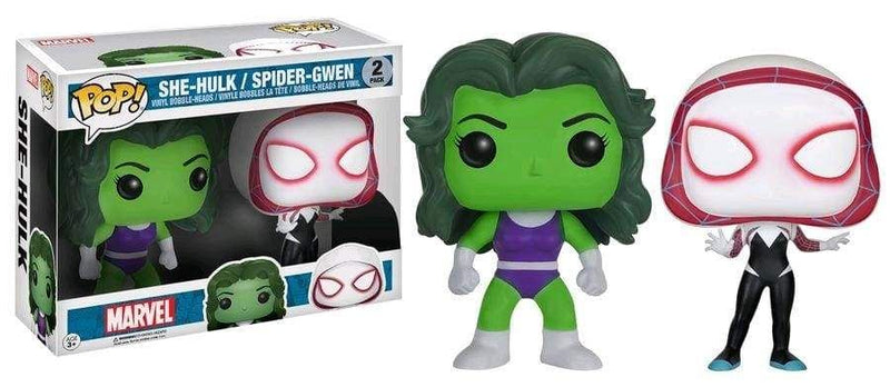Image Marvel - She-hulk & Spider Gwen Twin Pack Pop! !E RS