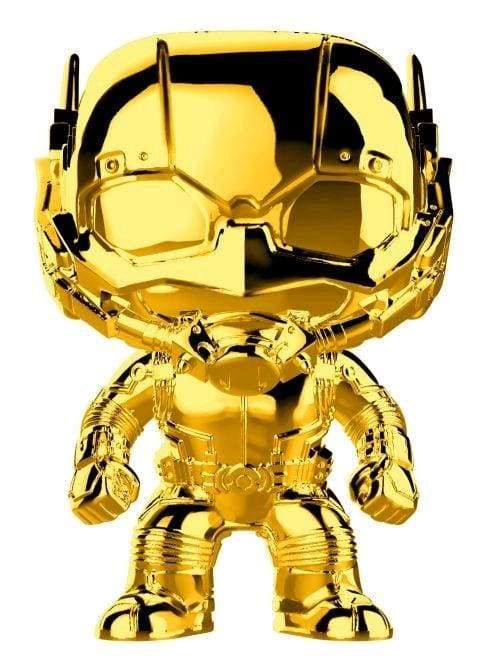 Image Marvel Studios 10th Anniversary - Ant-Man Gold Chrome Pop! Vinyl