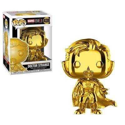 Image Marvel Studios 10th Anniversary - Doctor Strange Gold Chrome Pop! Vinyl