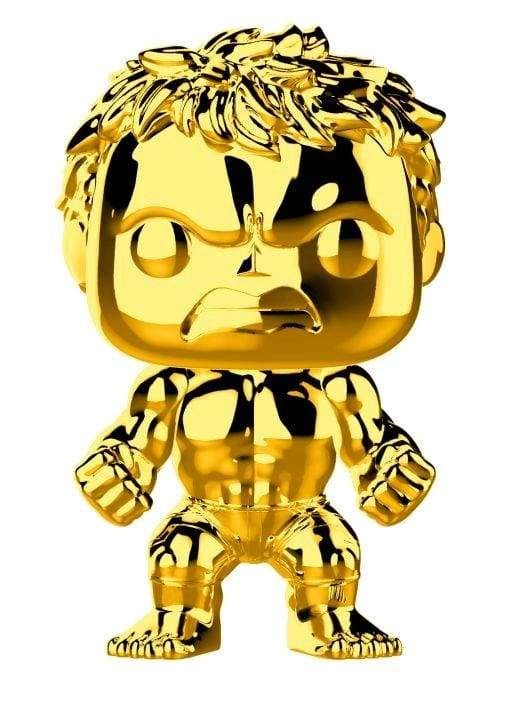 Image Marvel Studios 10th Anniversary - Hulk Gold Chrome Pop! Vinyl