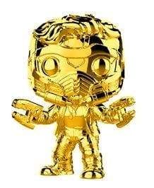 Image Marvel Studios - Star-Lord Gold Chrome Pop! RS