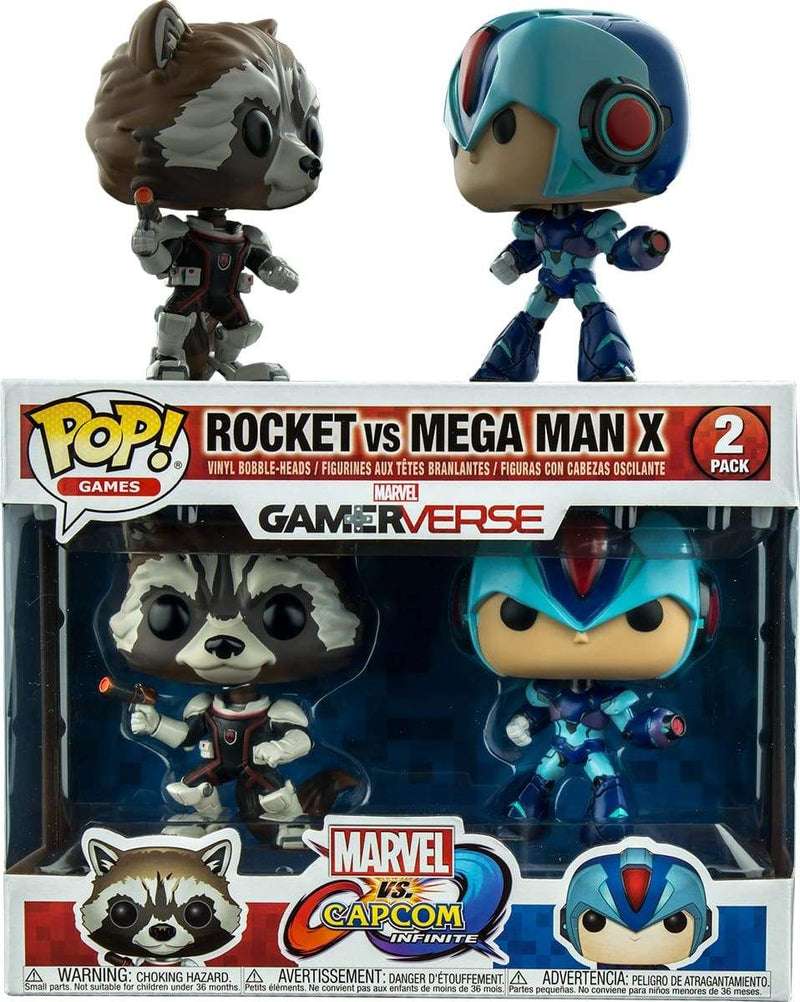 Image Marvel vs Capcom: Infinite - Rocket vs Mega Man X Pop! Vinyl 2-pack