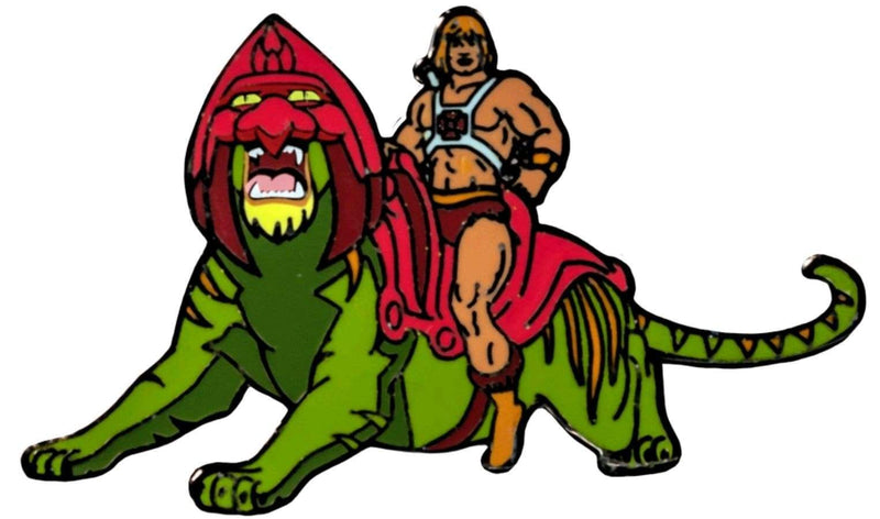 Image Masters of the Universe - He-man on Battle Cat Enamel Pin