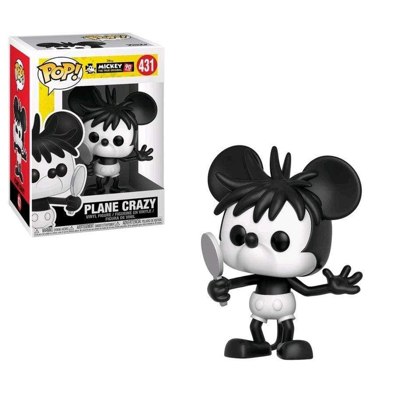 Image Mickey Mouse - 90th Anniversary Plane Crazy Mickey Pop! Vinyl