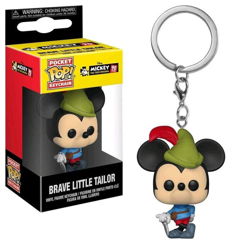 Image Mickey Mouse - 90th Brave Tailor Pop! Keychain